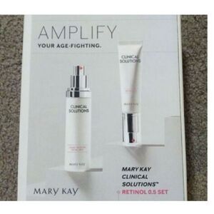 Mary Kay Clinical Solutions Box Set Age Fighting Skincare Retinol .5 Giftbox New